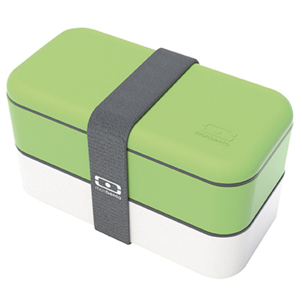 Boîte Bento MB Original blanc/vert - Visuel 0